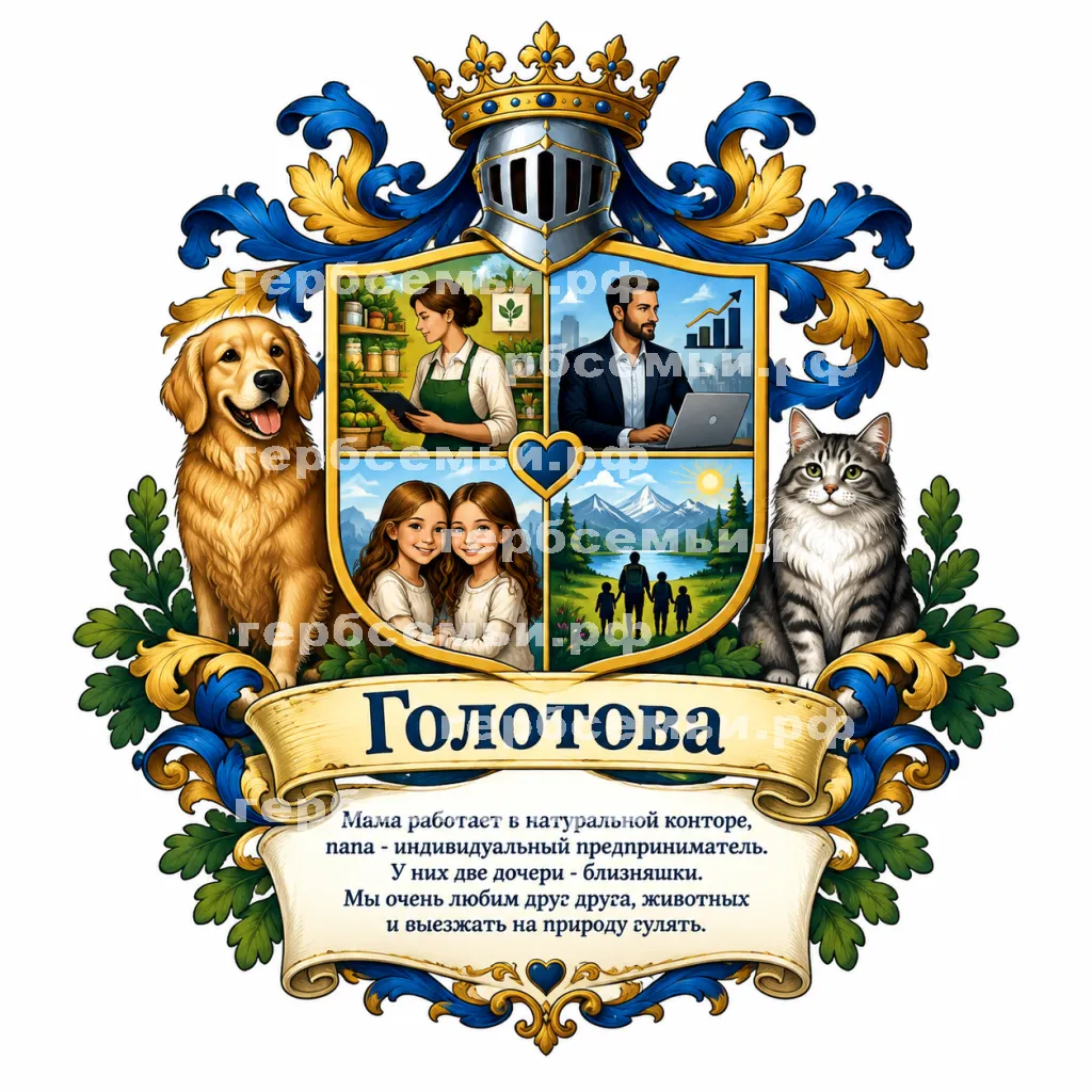 Герб семьи Голотова #43429