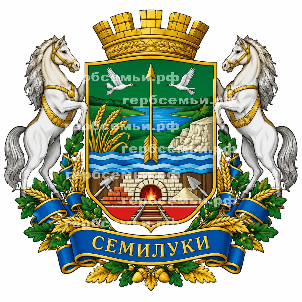 Герб семьи Семилуки #43431