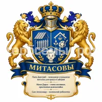 Герб семьи Митасовы