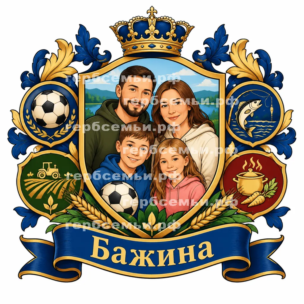 Герб семьи Бажина #43438