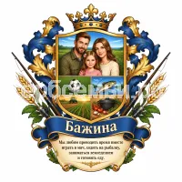 Герб семьи Бажина