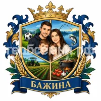 Герб семьи Бажина