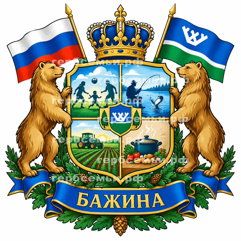 Герб семьи Бажина #43442