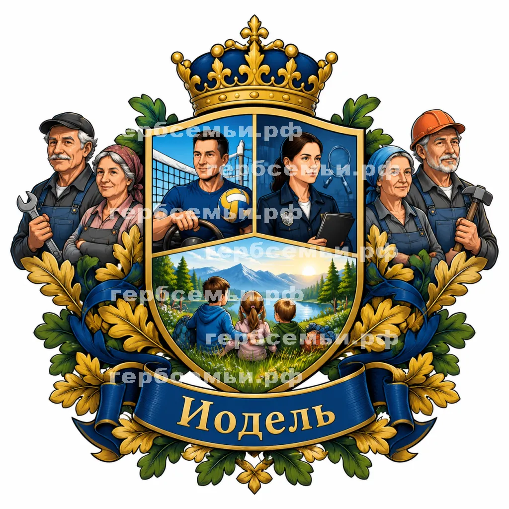 Герб семьи Иодель #43447