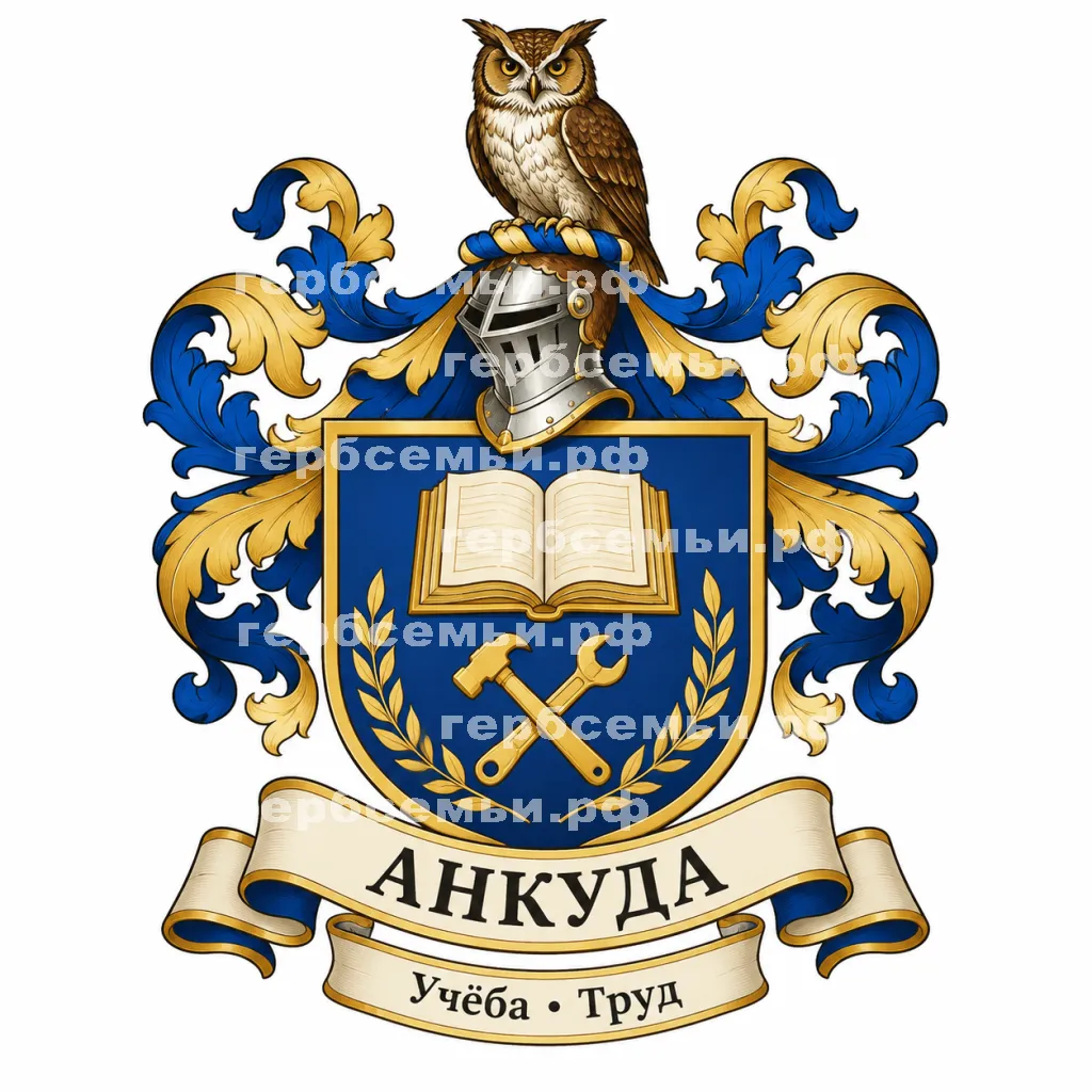 Герб семьи Анкуда #43479