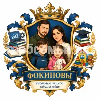 Герб семьи Фокиновы