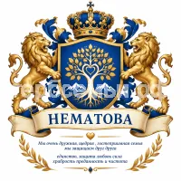 Герб семьи нематова
