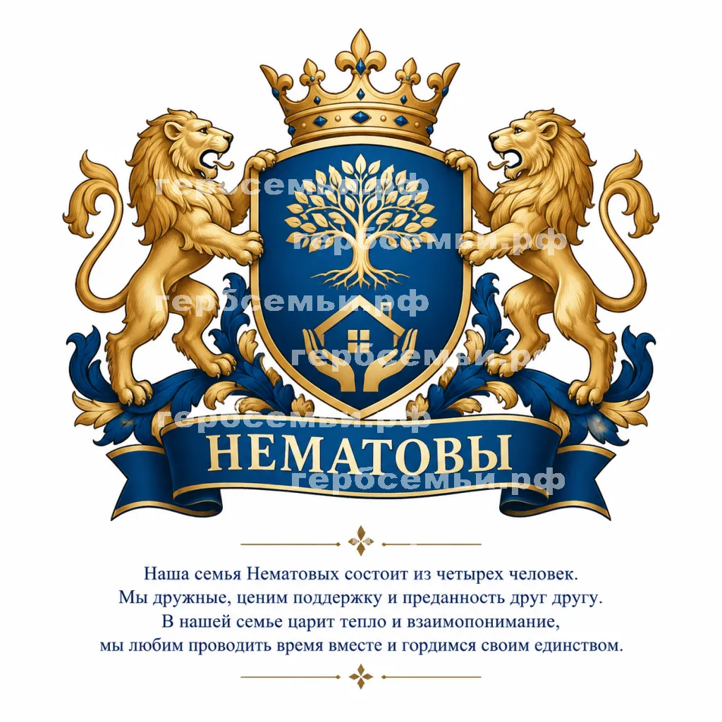 Герб семьи нематовы #43490