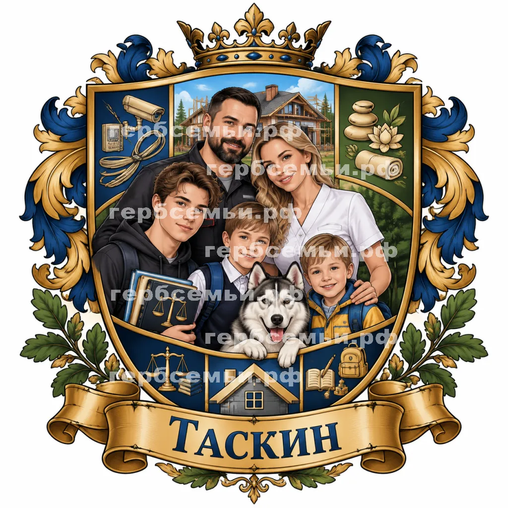 Герб семьи Таскин #43491