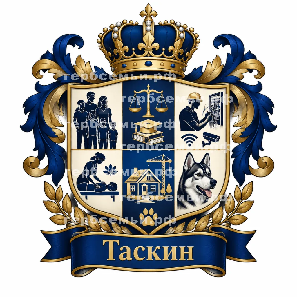 Герб семьи Таскин #43493