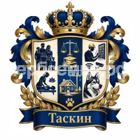Герб семьи Таскин