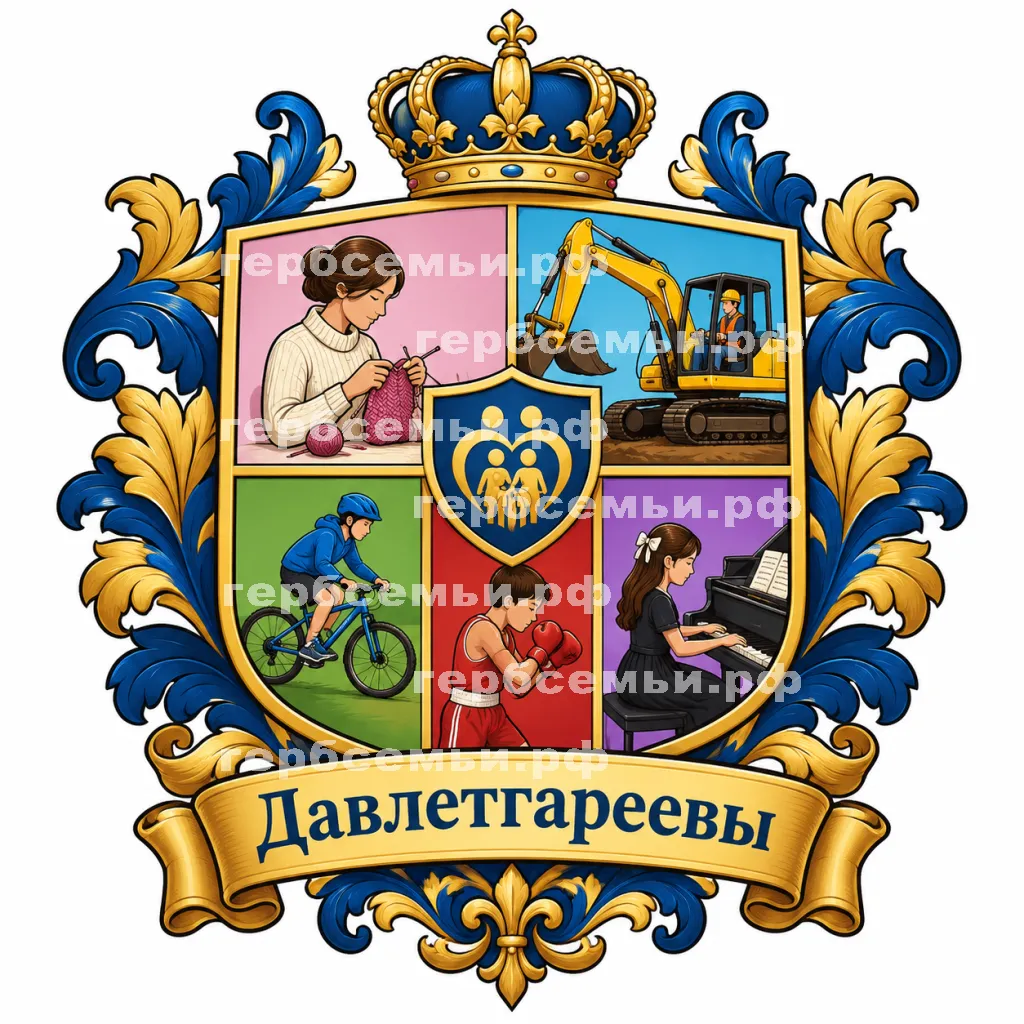 Герб семьи Давлетгареевы #43496