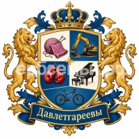 Герб семьи Давлетгареевы