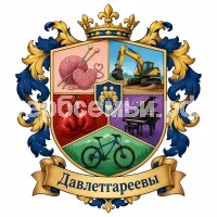 Герб семьи Давлетгареевы