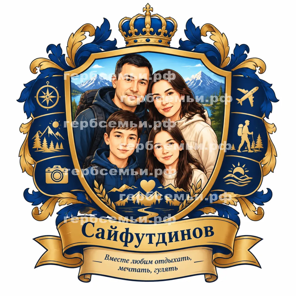 Герб семьи Сайфутдинов #43524