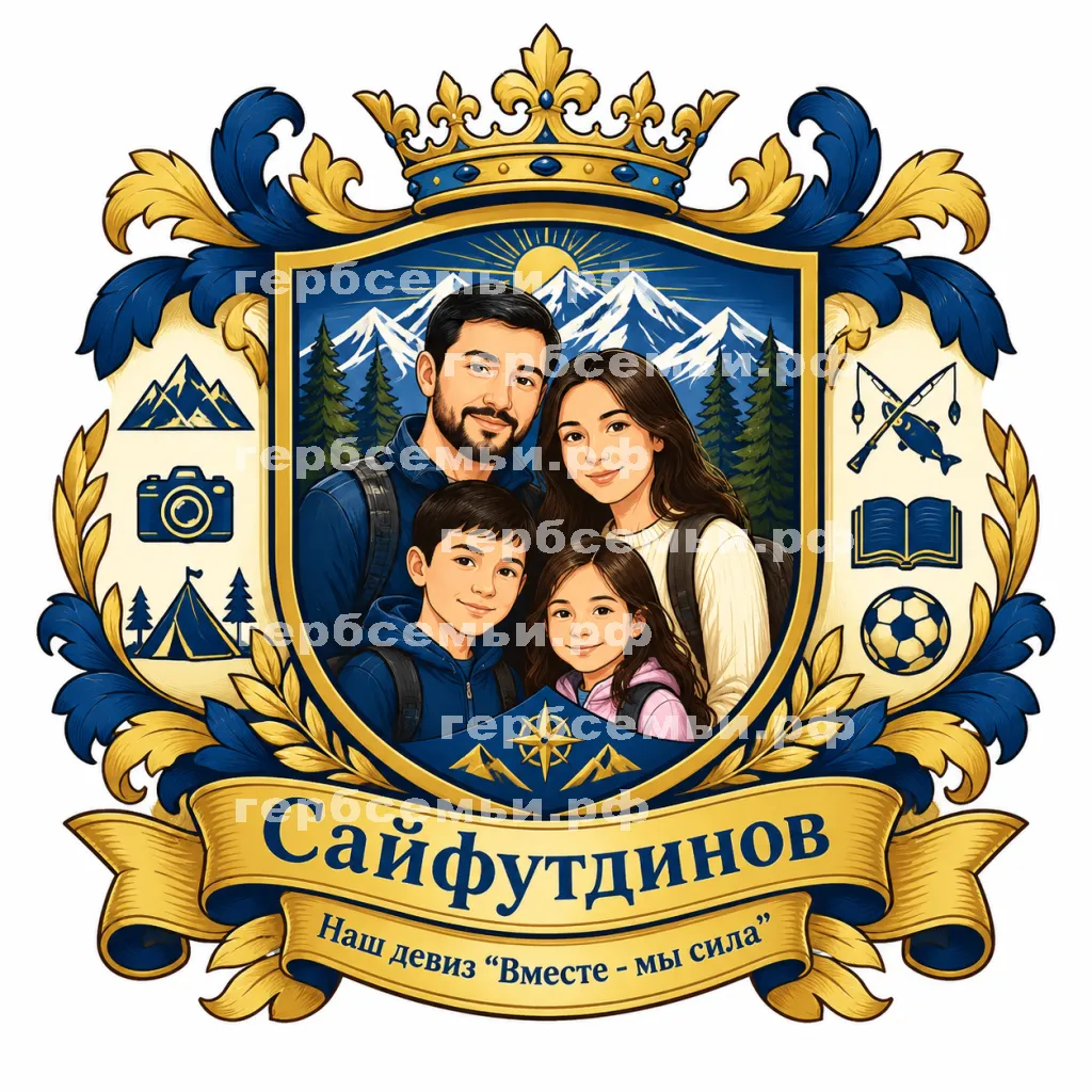 Герб семьи Сайфутдинов #43525