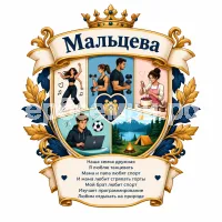 Герб семьи Мальцева