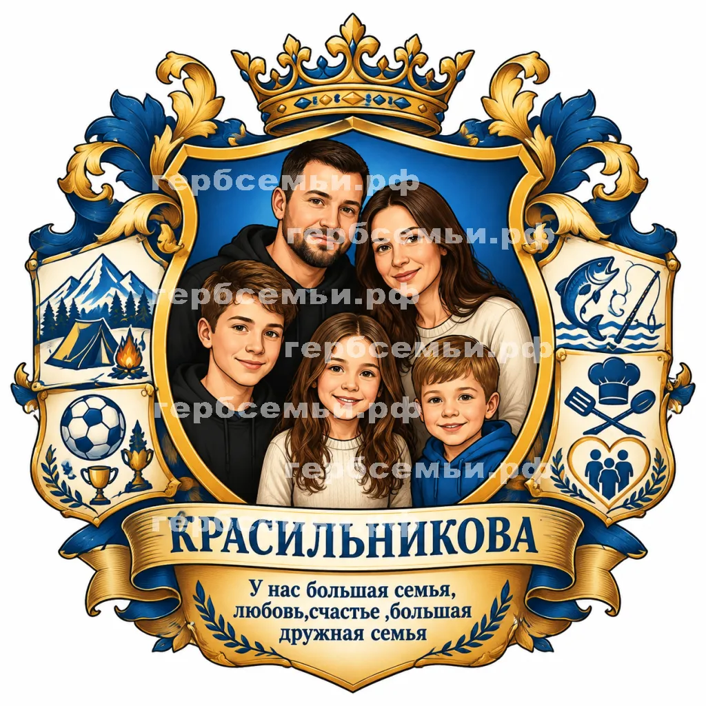 Герб семьи Красильникова #43592