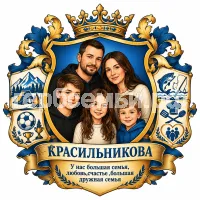 Герб семьи Красильникова
