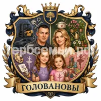 Герб семьи Головановы