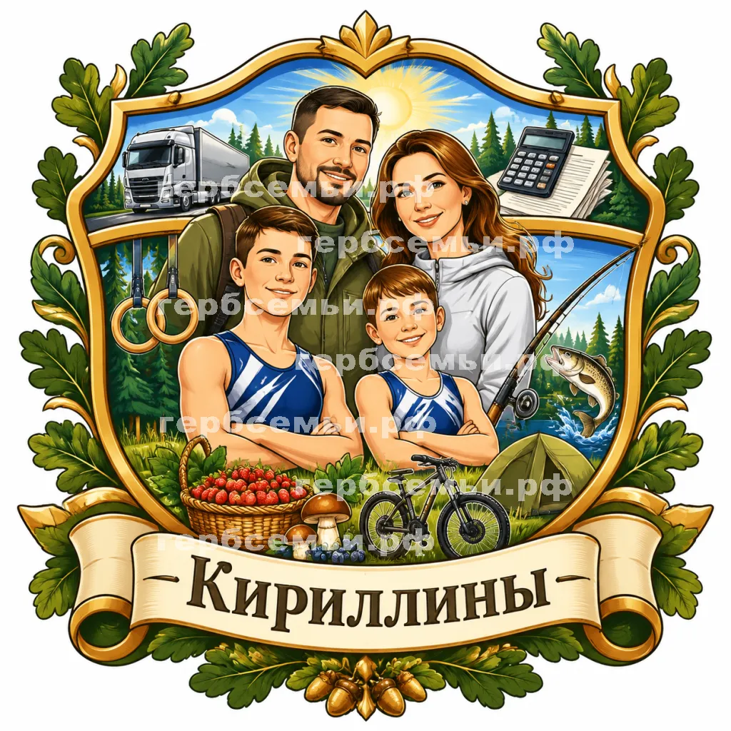 Герб семьи Кириллины #43537