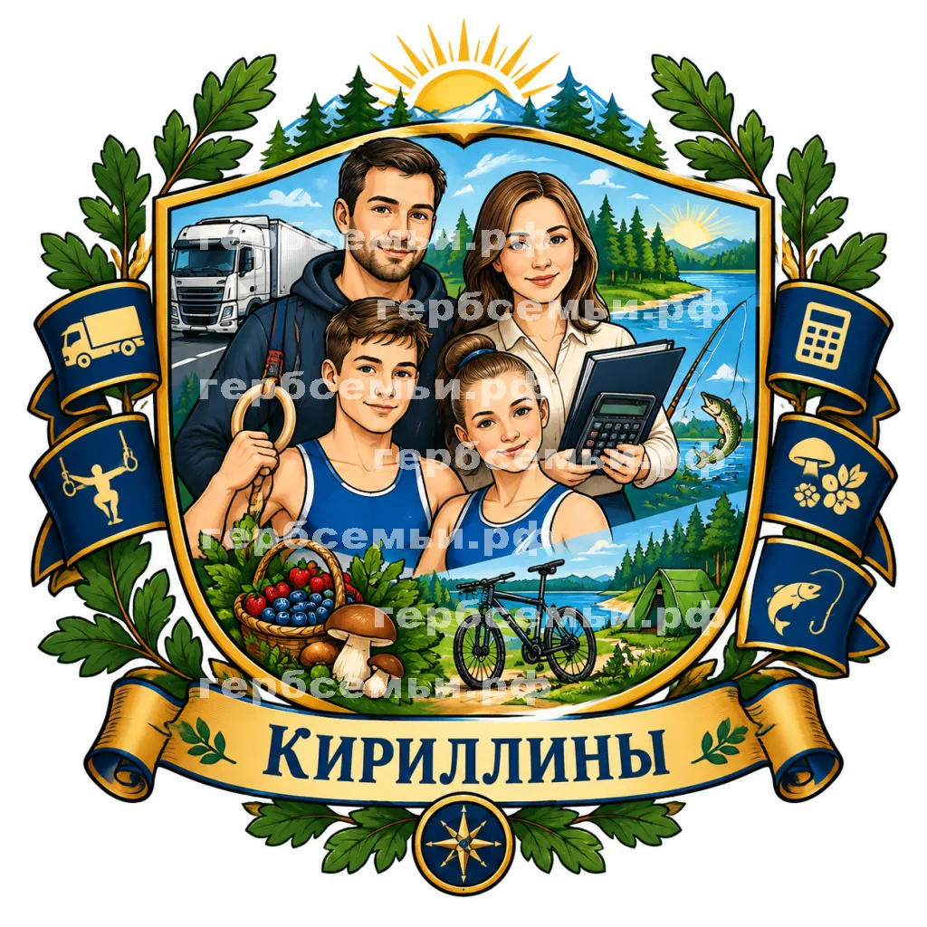 Герб семьи Кириллины #43538