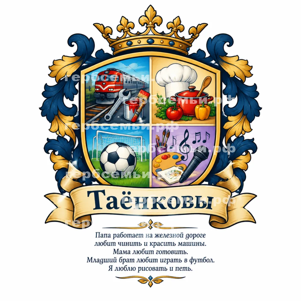 Герб семьи Таёнковы #43549