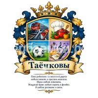 Герб семьи Таёнковы