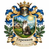 Герб семьи Геренков