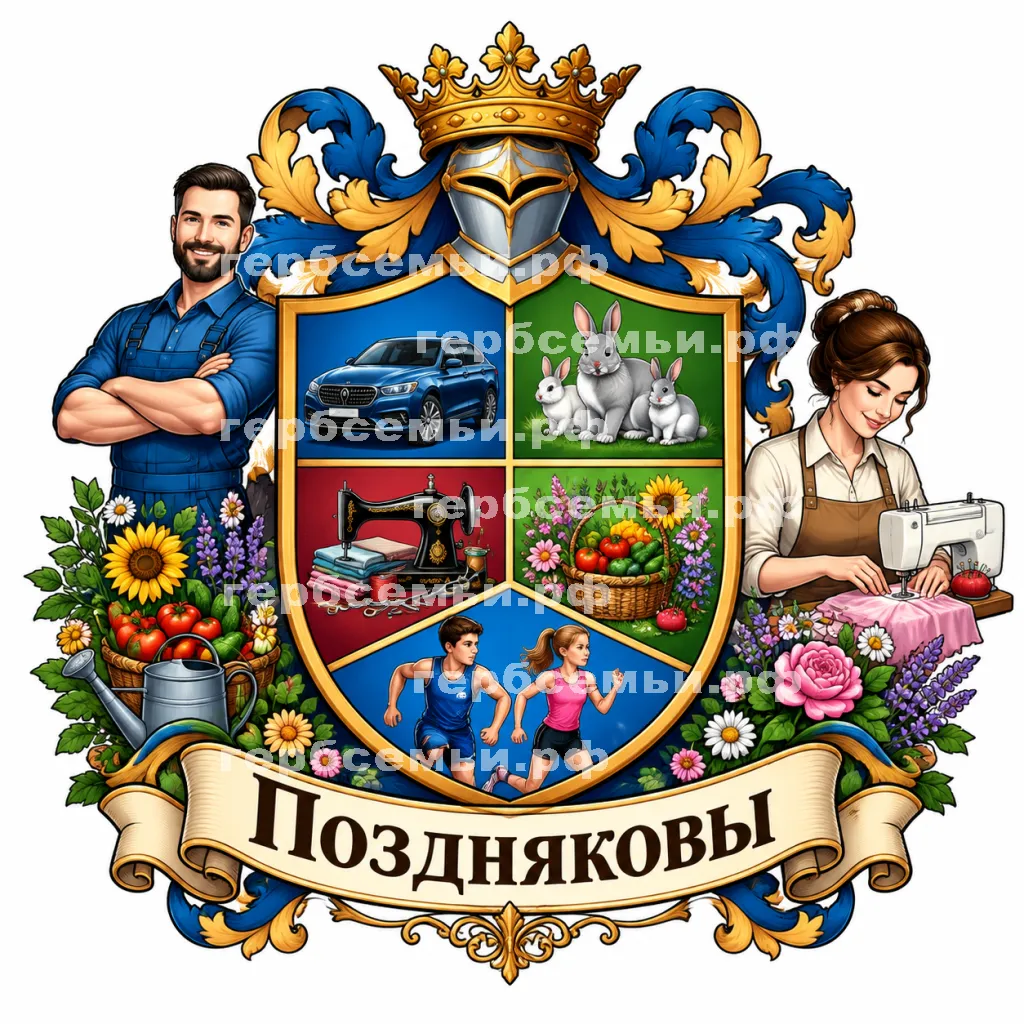 Герб семьи Поздняковы #43568