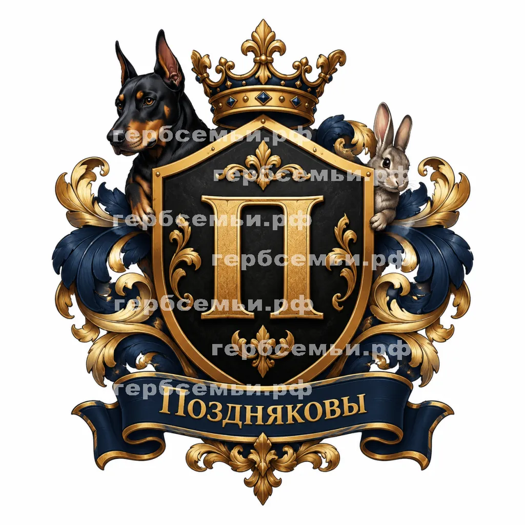 Герб семьи Поздняковы #43571