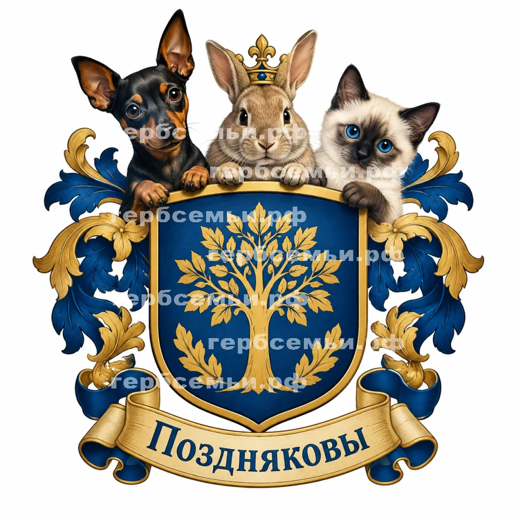 Герб семьи Поздняковы #43577