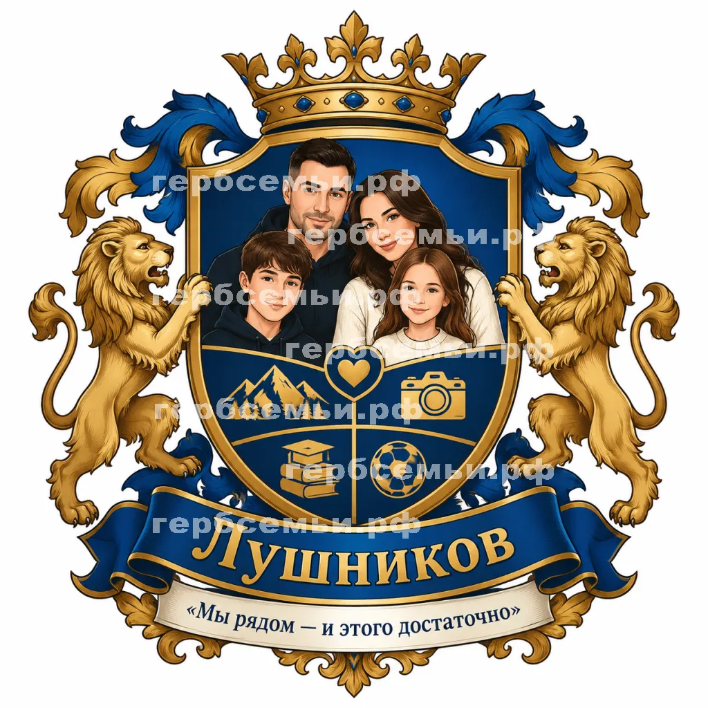 Герб семьи Лушников #43586