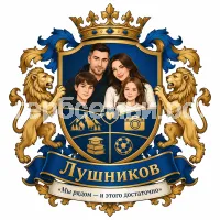 Герб семьи Лушников
