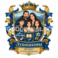 Герб семьи Лушниковы
