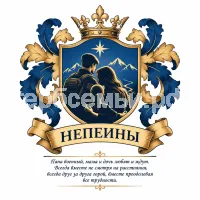 Герб семьи Непеины