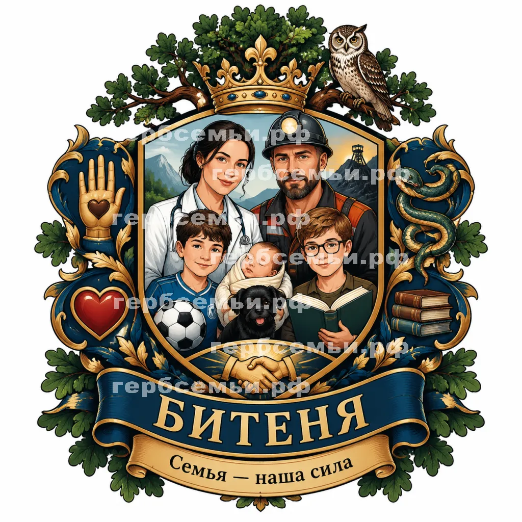 Герб семьи Битеня #43597