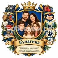 Герб семьи Кулагина