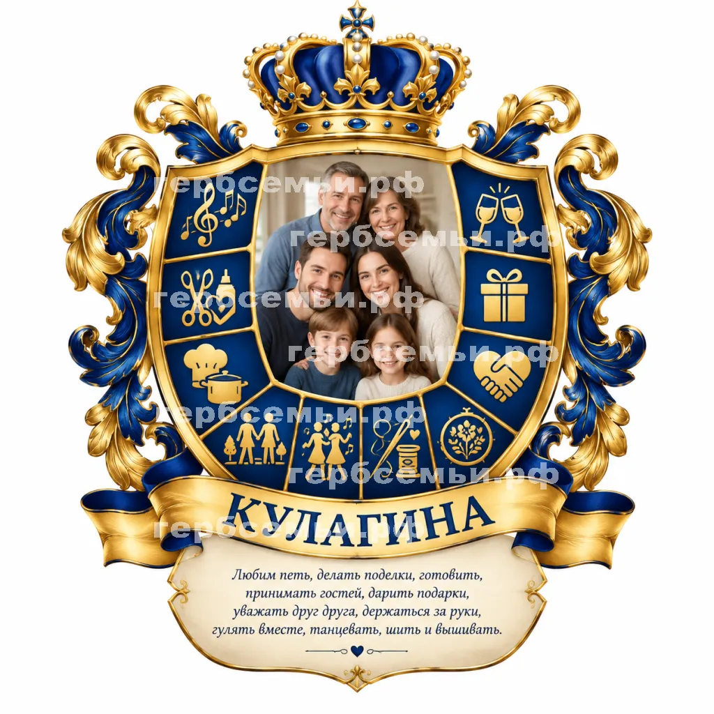Герб семьи Кулагина #43624