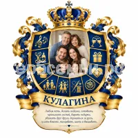 Герб семьи Кулагина