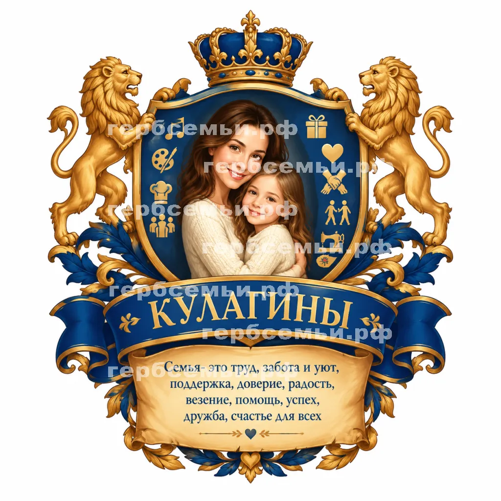 Герб семьи Кулагина #43630