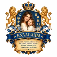 Герб семьи Кулагина