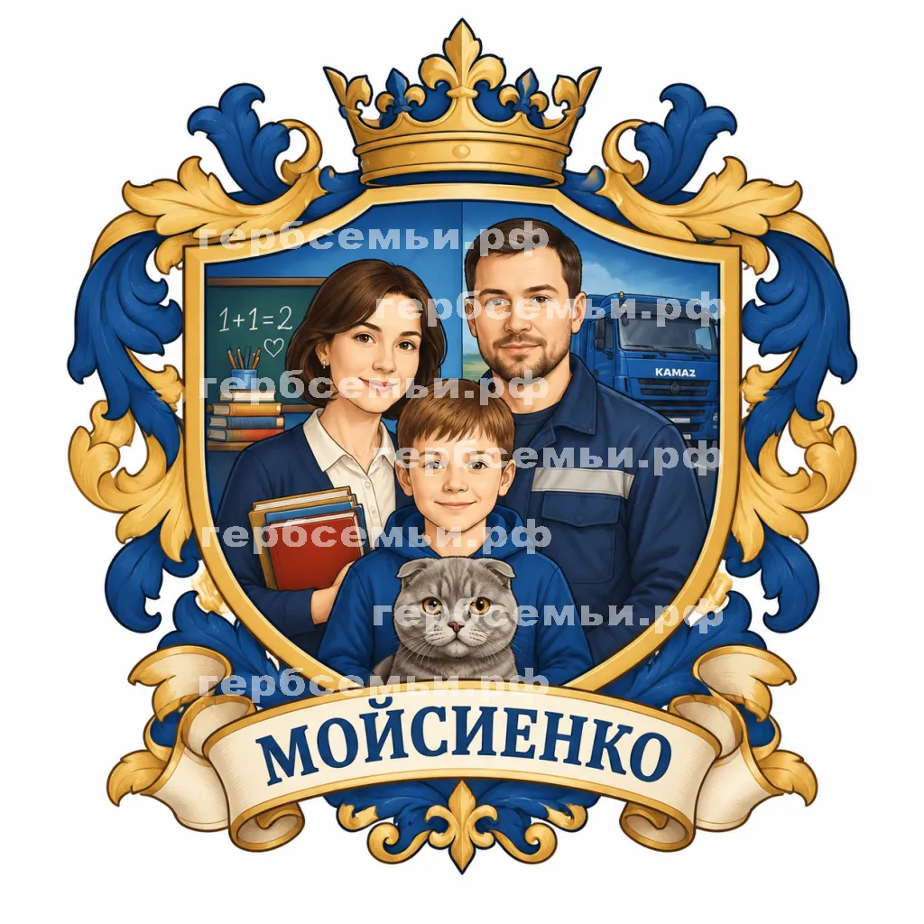 Герб семьи Мойсиенко #43629