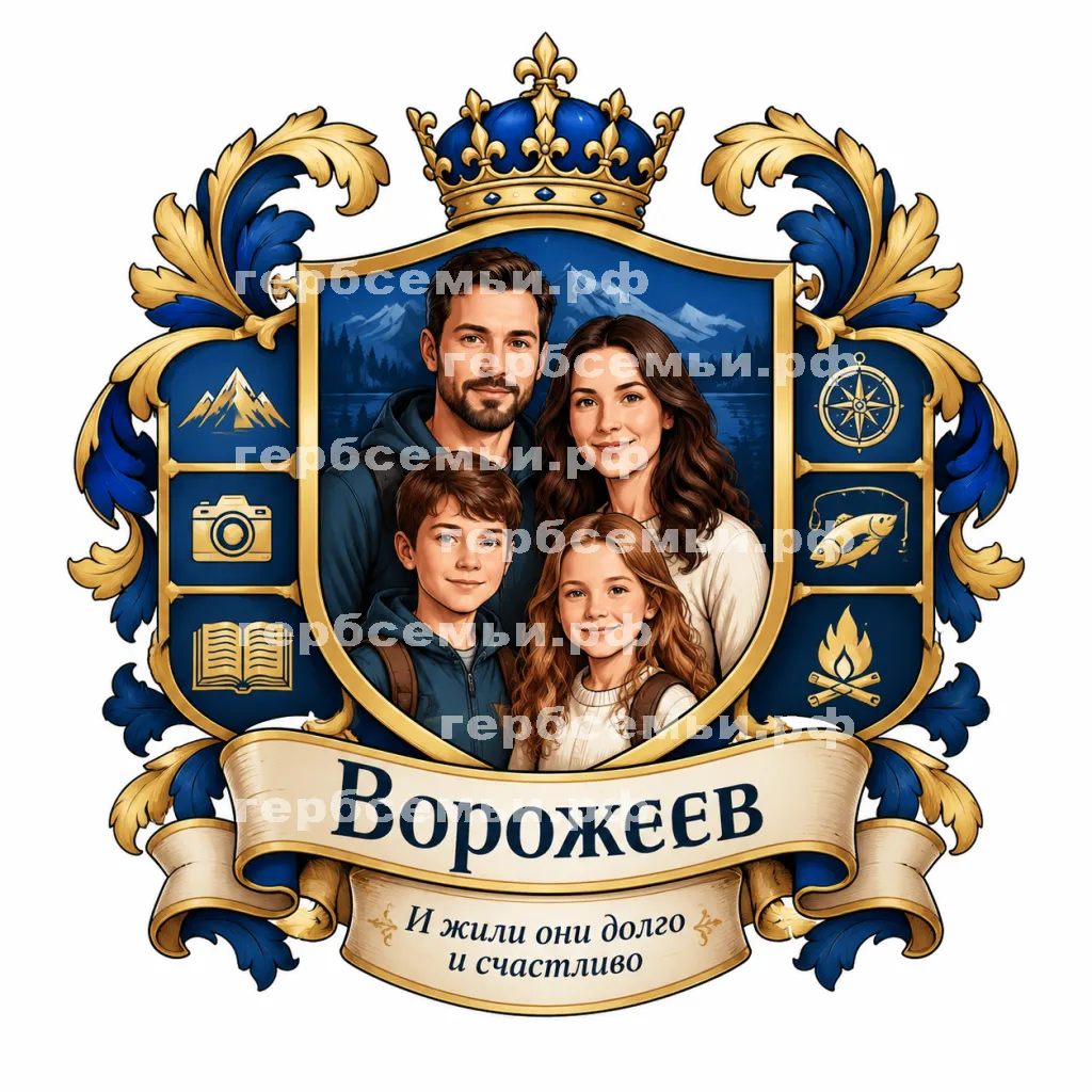 Герб семьи Ворожеев #43645
