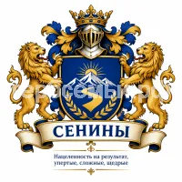 Герб семьи Сенины
