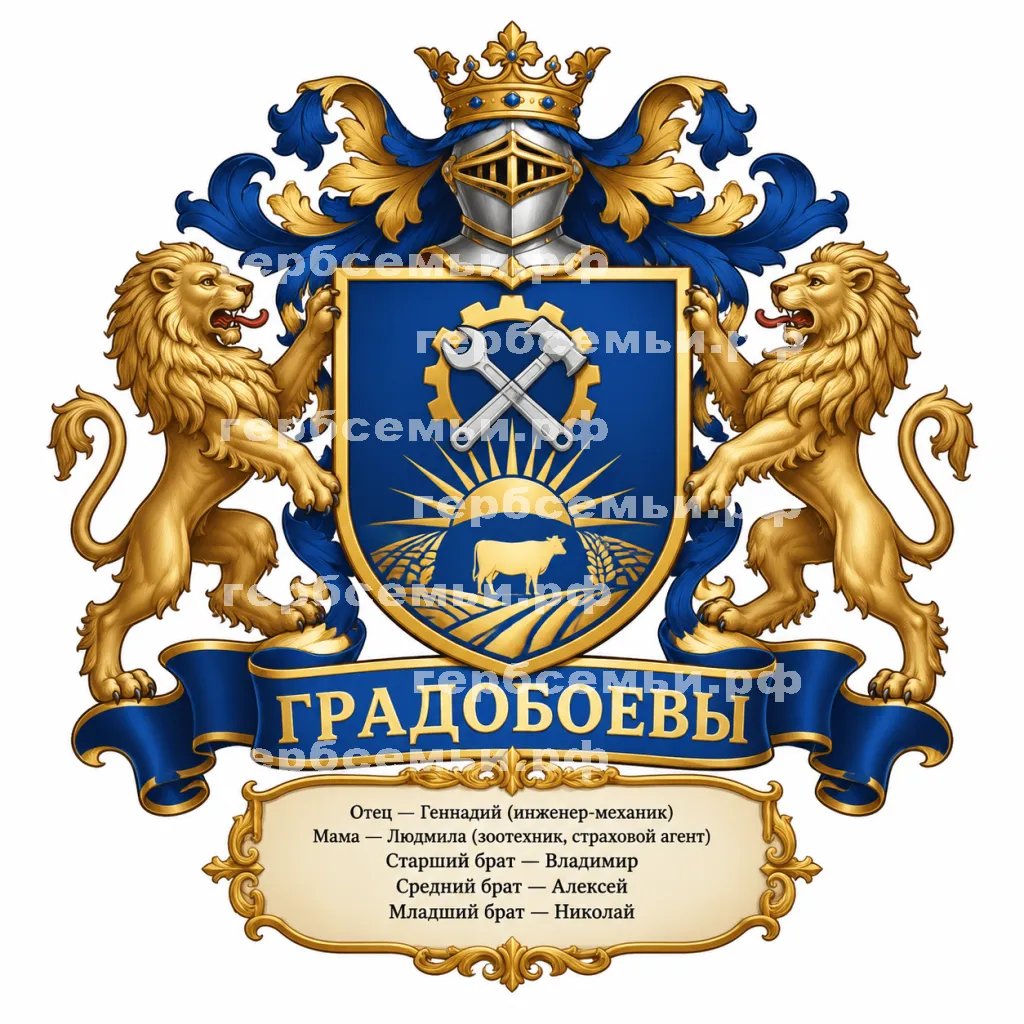 Герб семьи Градобоевы #43664