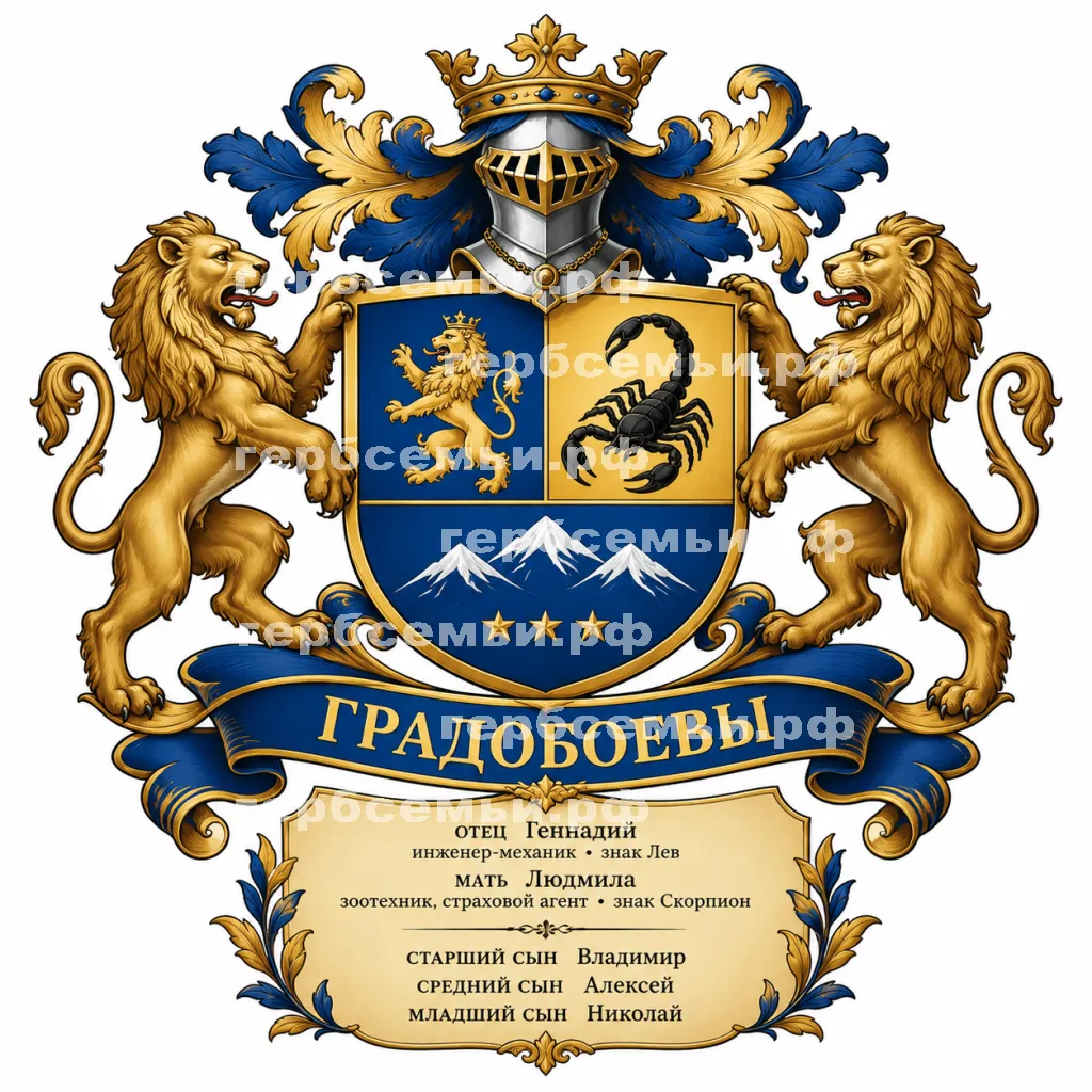 Герб семьи Градобоевы #43665