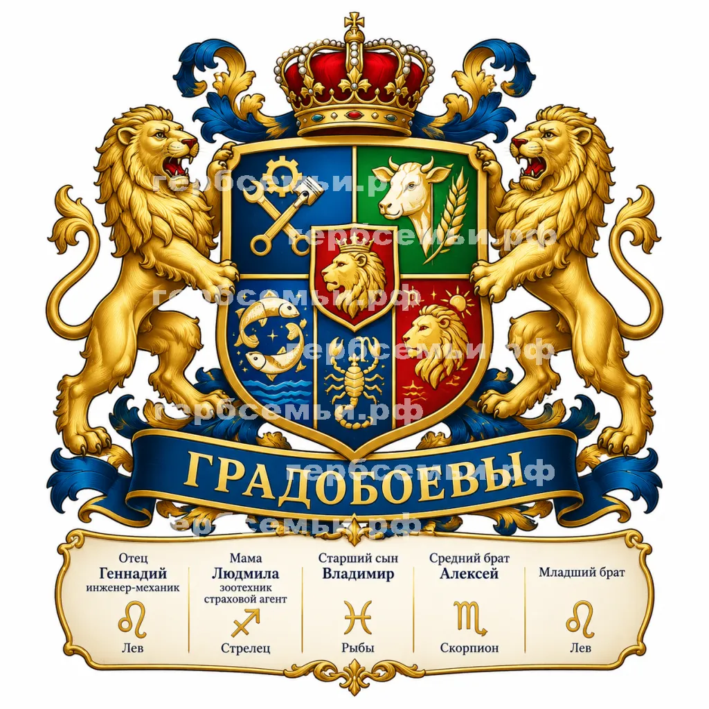 Герб семьи Градобоевы #43666