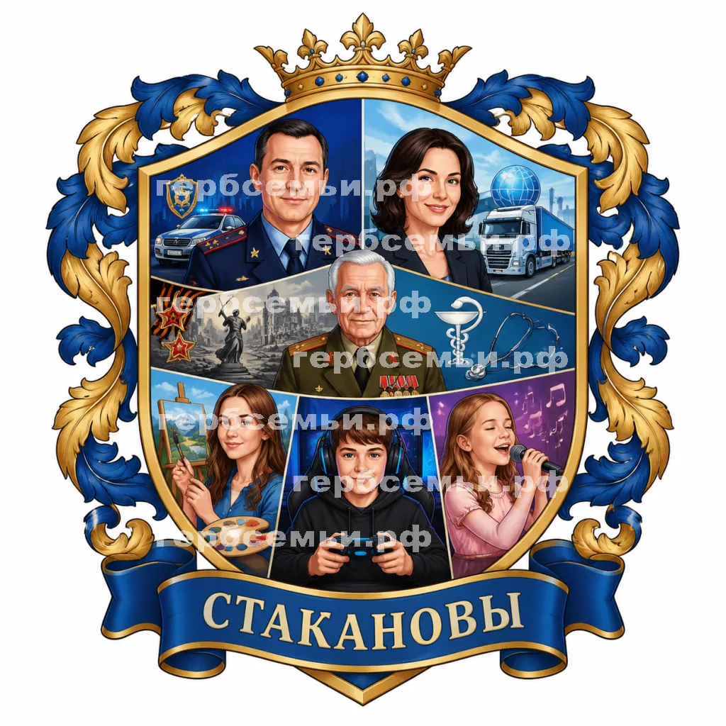 Герб семьи Стакановы #43704