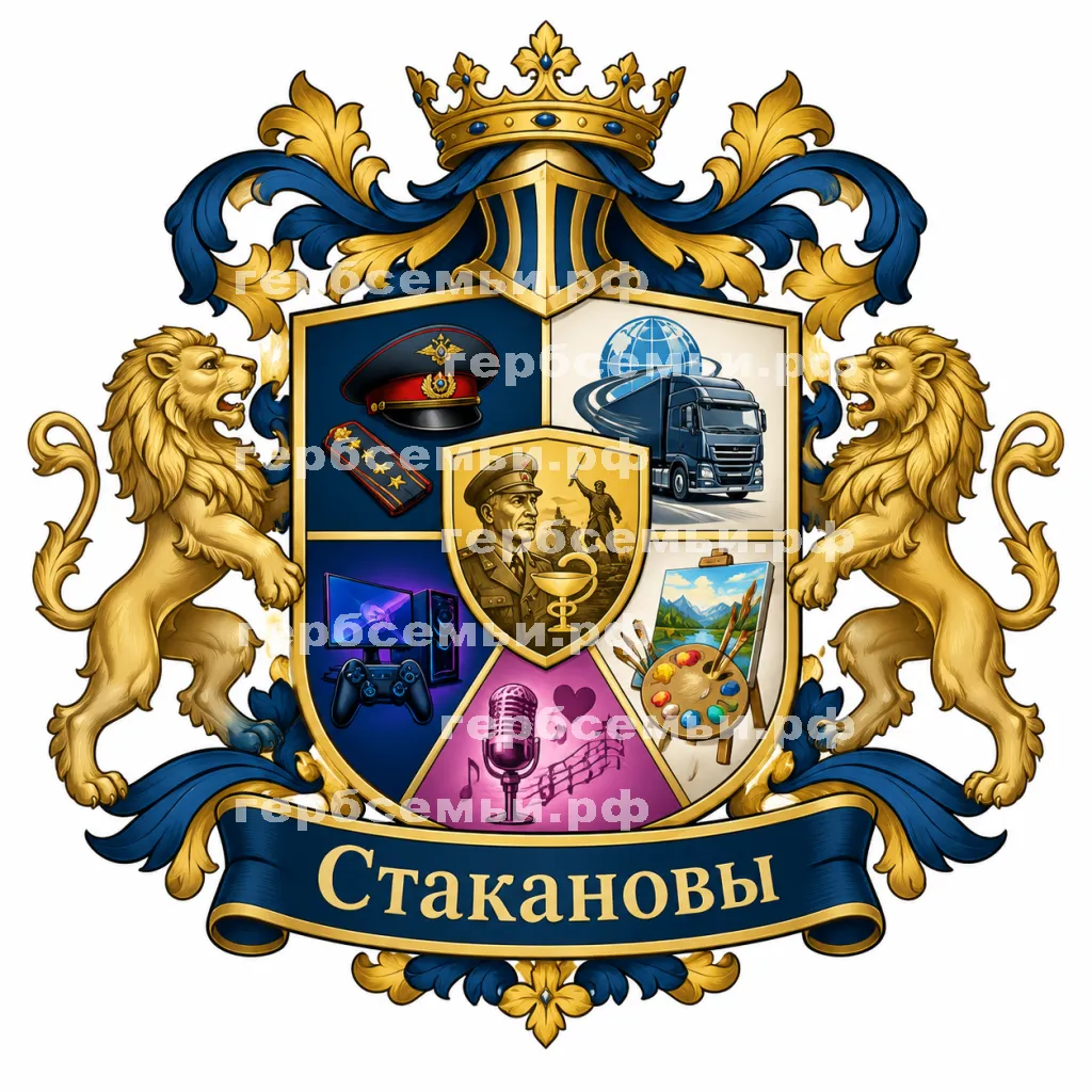 Герб семьи Стакановы #43710